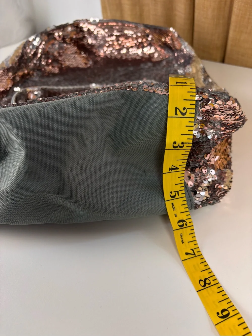 Sequin pink champagne Backpack - Women